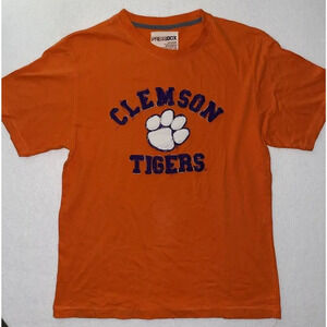 Vintage Clemson Tigers Shirt Mens Size Large‎ Distressed Y2K Heavyweight